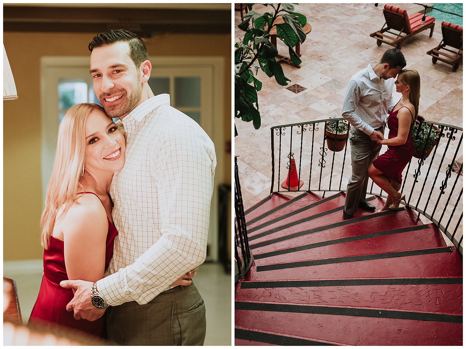 Laredo Engagement Session at La Posada Hotel Texas _ Stephanie + Mark-08