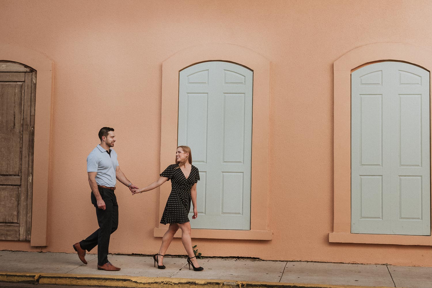 Laredo Engagement Session at La Posada Hotel Texas _ Stephanie + Mark-13