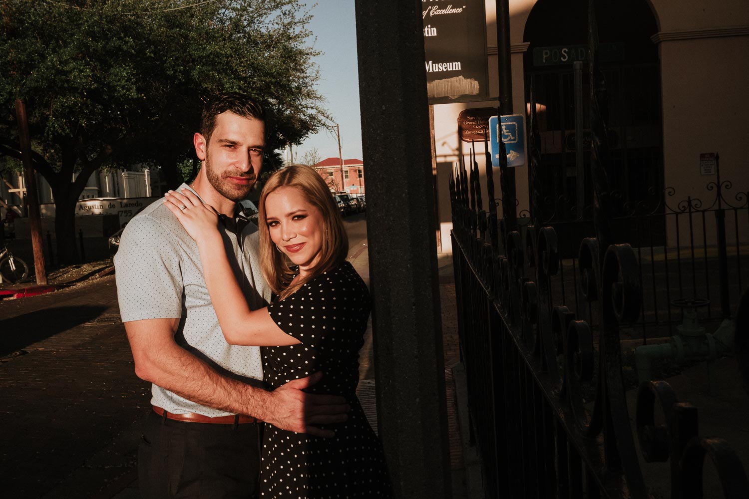 Laredo Engagement Session at La Posada Hotel Texas _ Stephanie + Mark-14