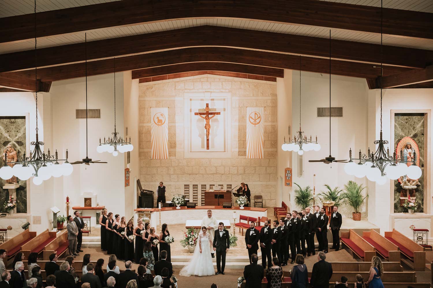 St Anthony of Padua Catholic Church-Wedding photographer-Philip Thomas-026