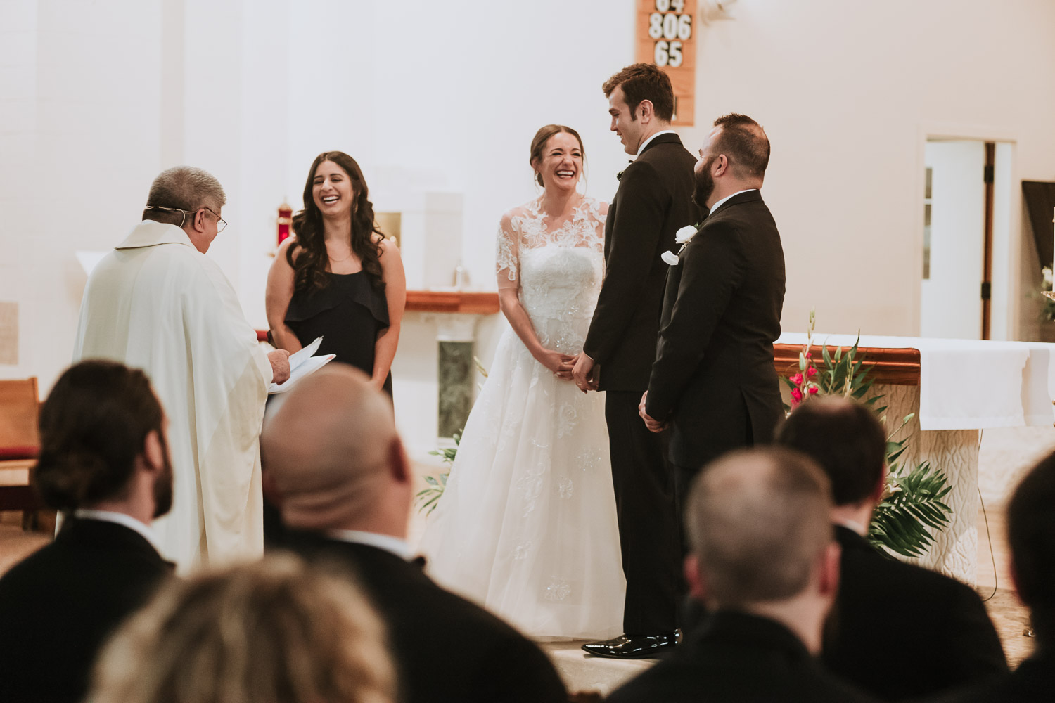 St Anthony of Padua Catholic Church-Wedding photographer-Philip Thomas-028