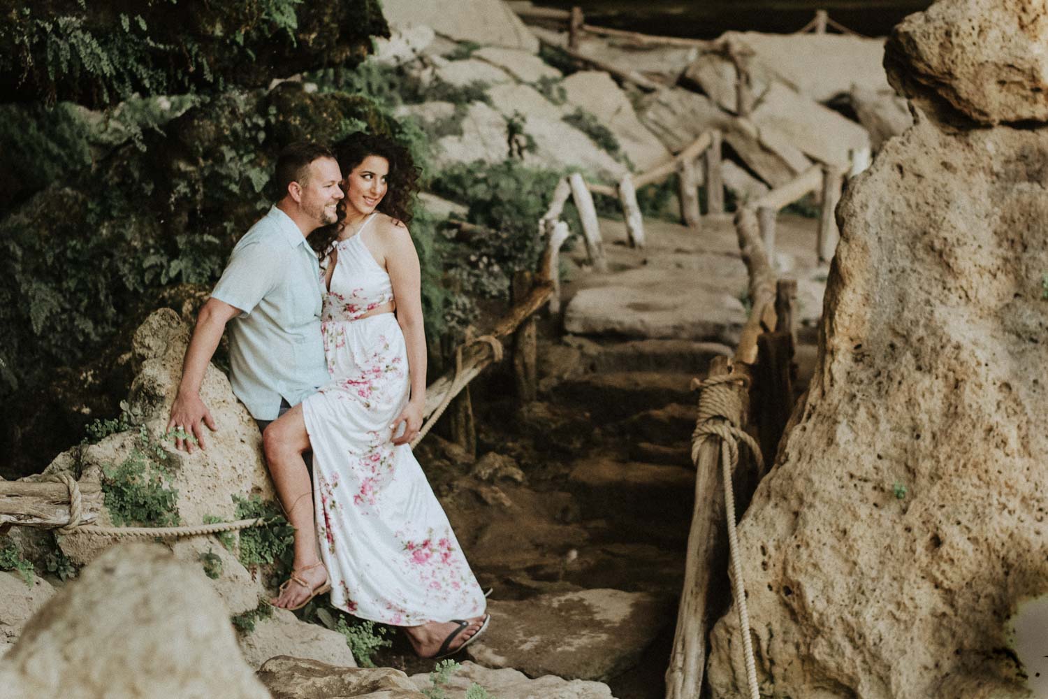 Hamilton Pool Preserve Austin Texas Engagement Session