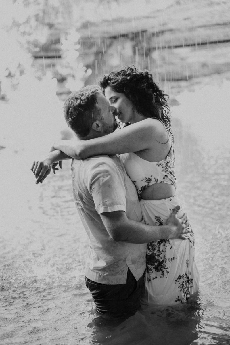 Hamilton Pool Preserve Austin Texas Engagement Session 3