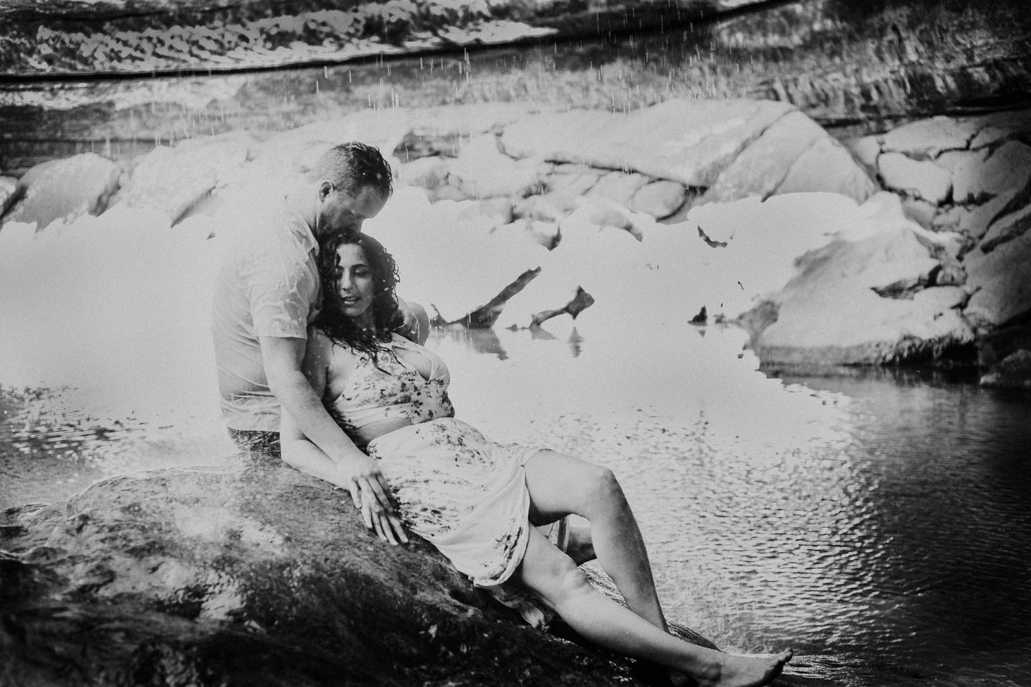 Hamilton Pool Preserve Austin Texas Engagement Session 4