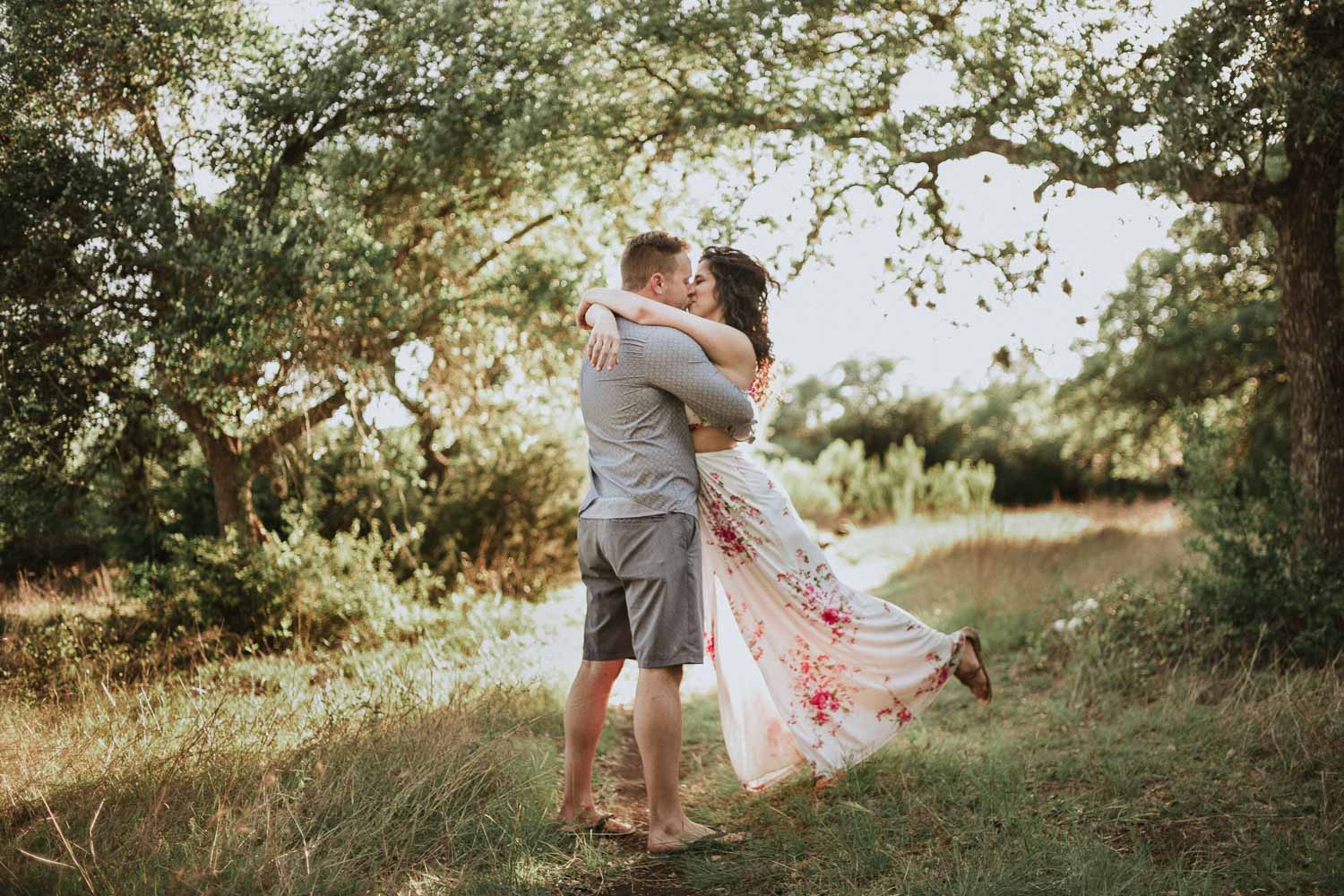 Hamilton Pool Preserve Austin Texas Engagement Session 8