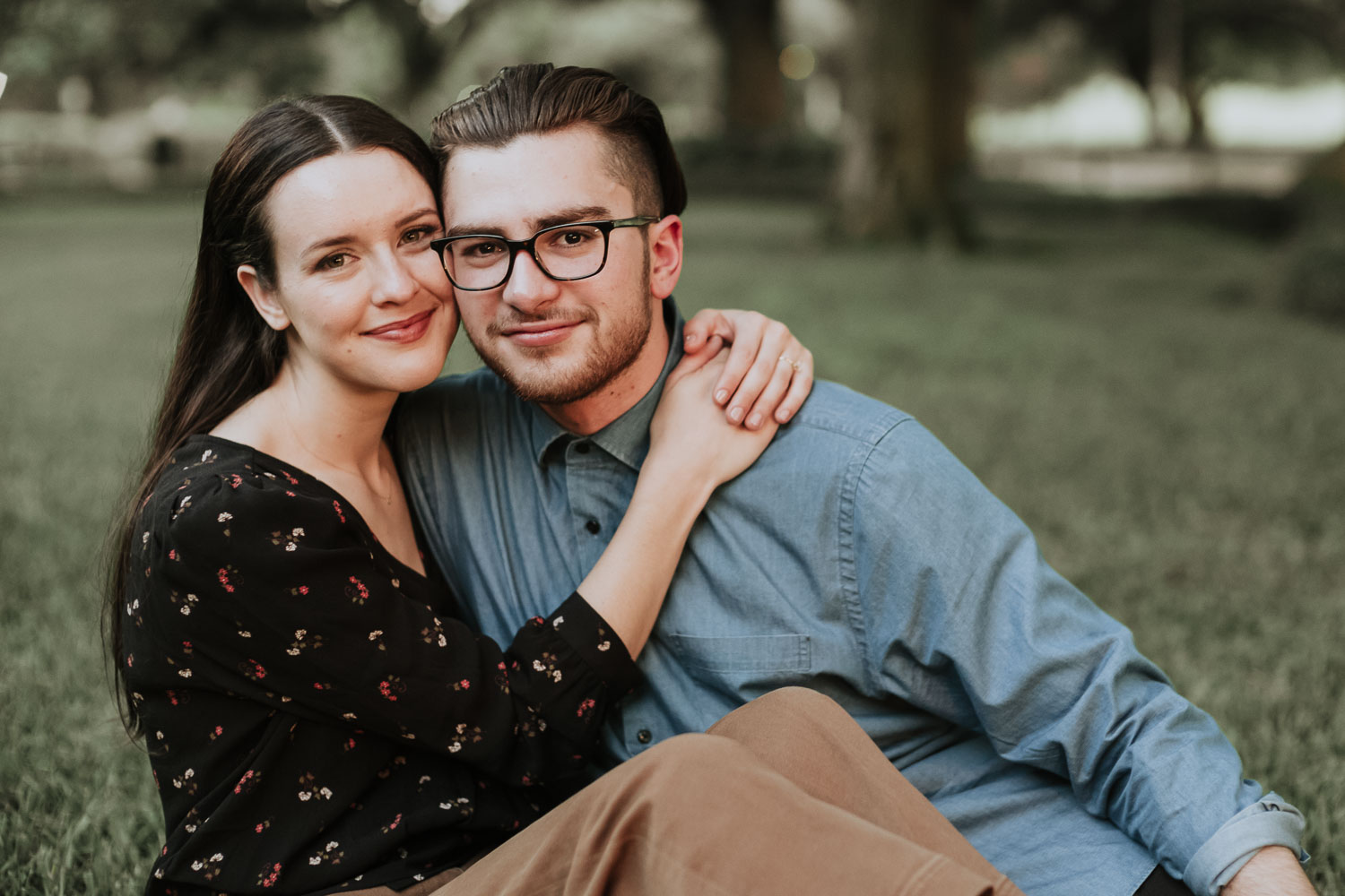 MFAH sculpture garden + Hermann Park Engagement _ Nadia + Evan-Wedding photographer-Philip Thomas-011