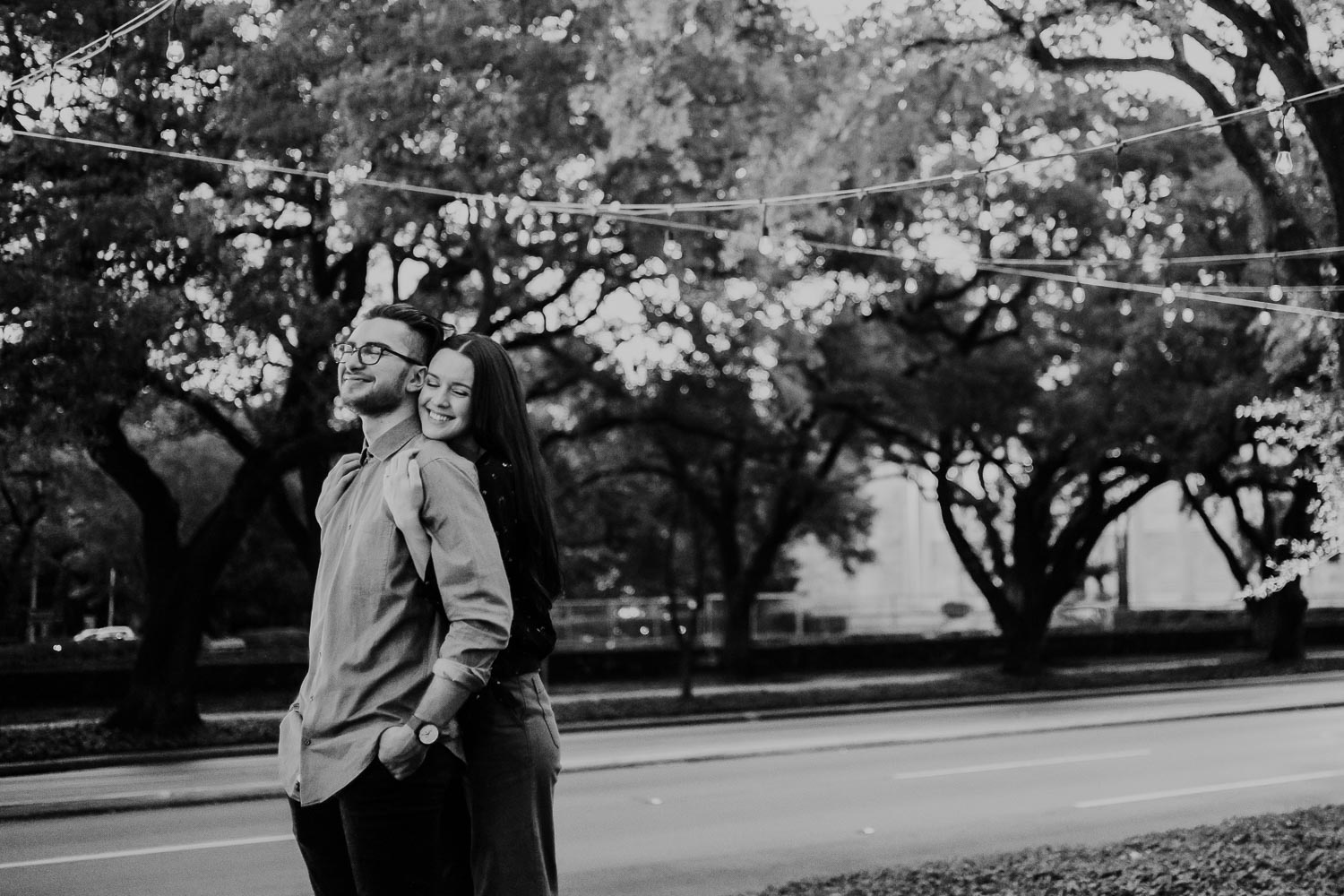 MFAH sculpture garden + Hermann Park Engagement _ Nadia + Evan-Wedding photographer-Philip Thomas-014