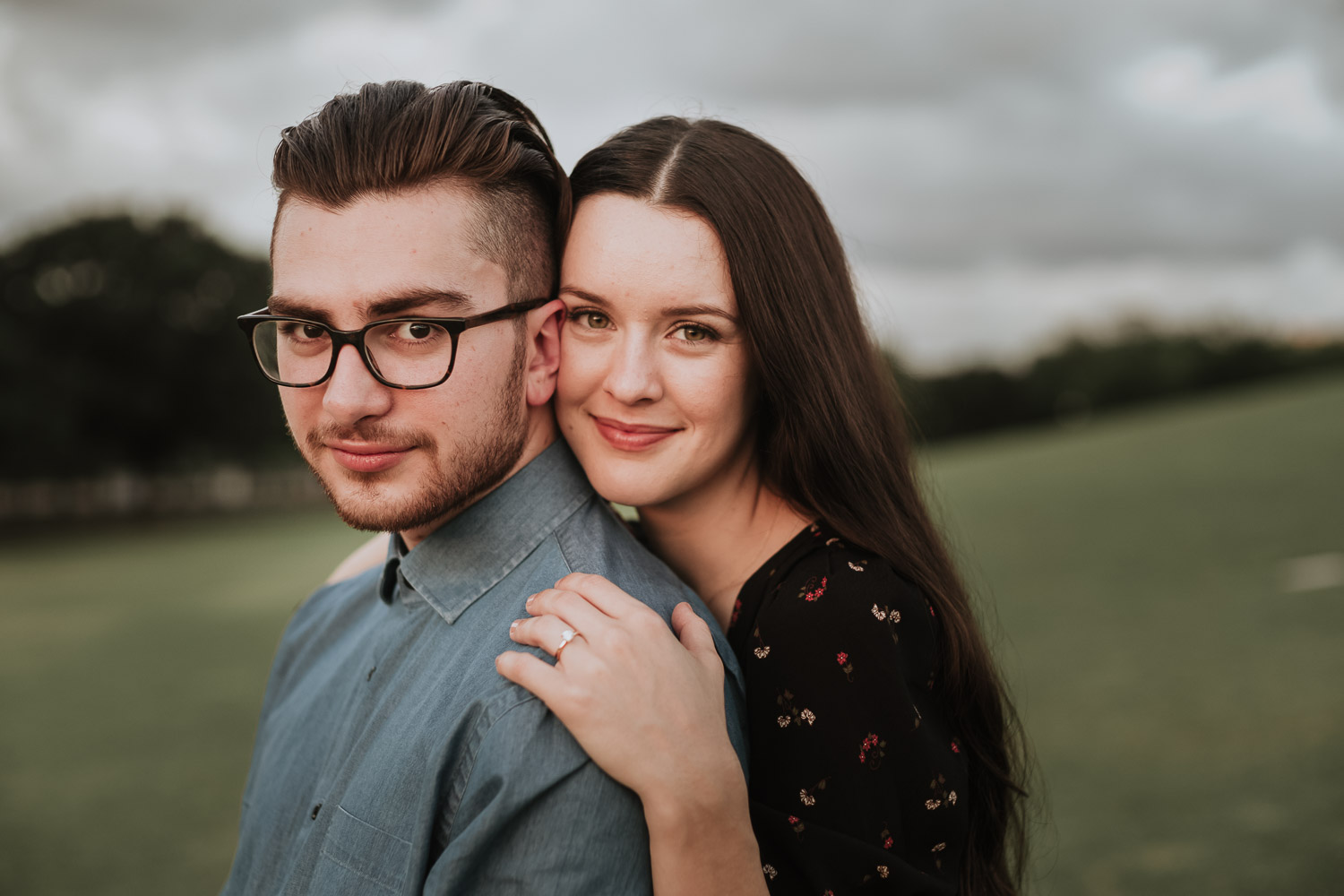 MFAH sculpture garden + Hermann Park Engagement _ Nadia + Evan-Wedding photographer-Philip Thomas-015