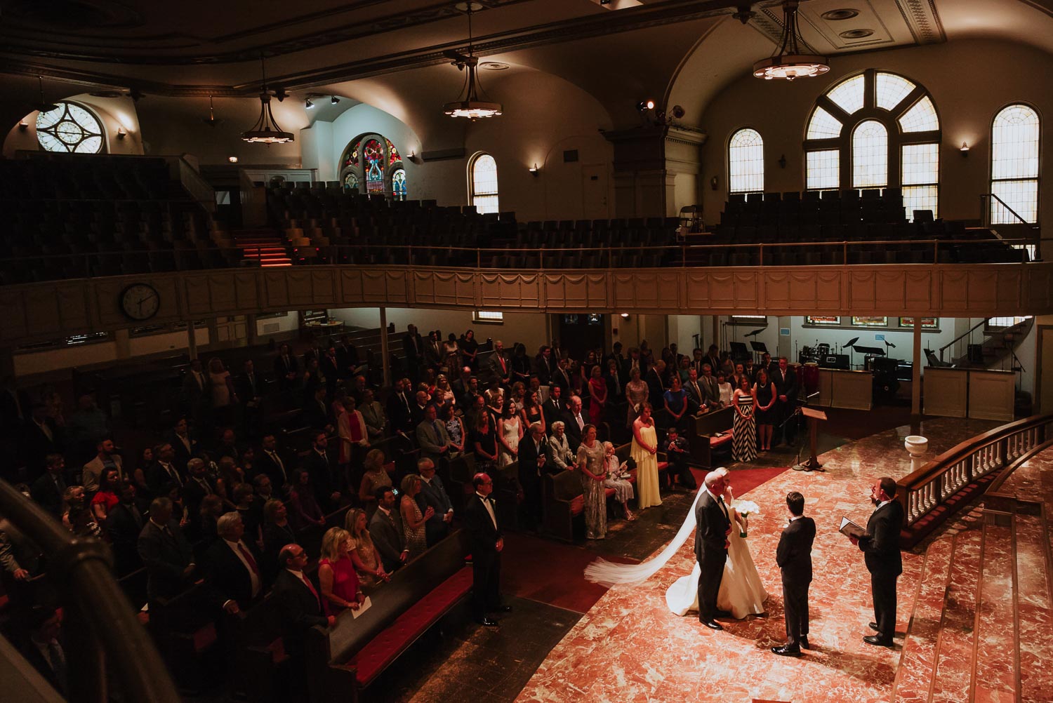 Travis Park United Methodist wedding ceremony + Southwest School of Art Reception Spring Wedding-27