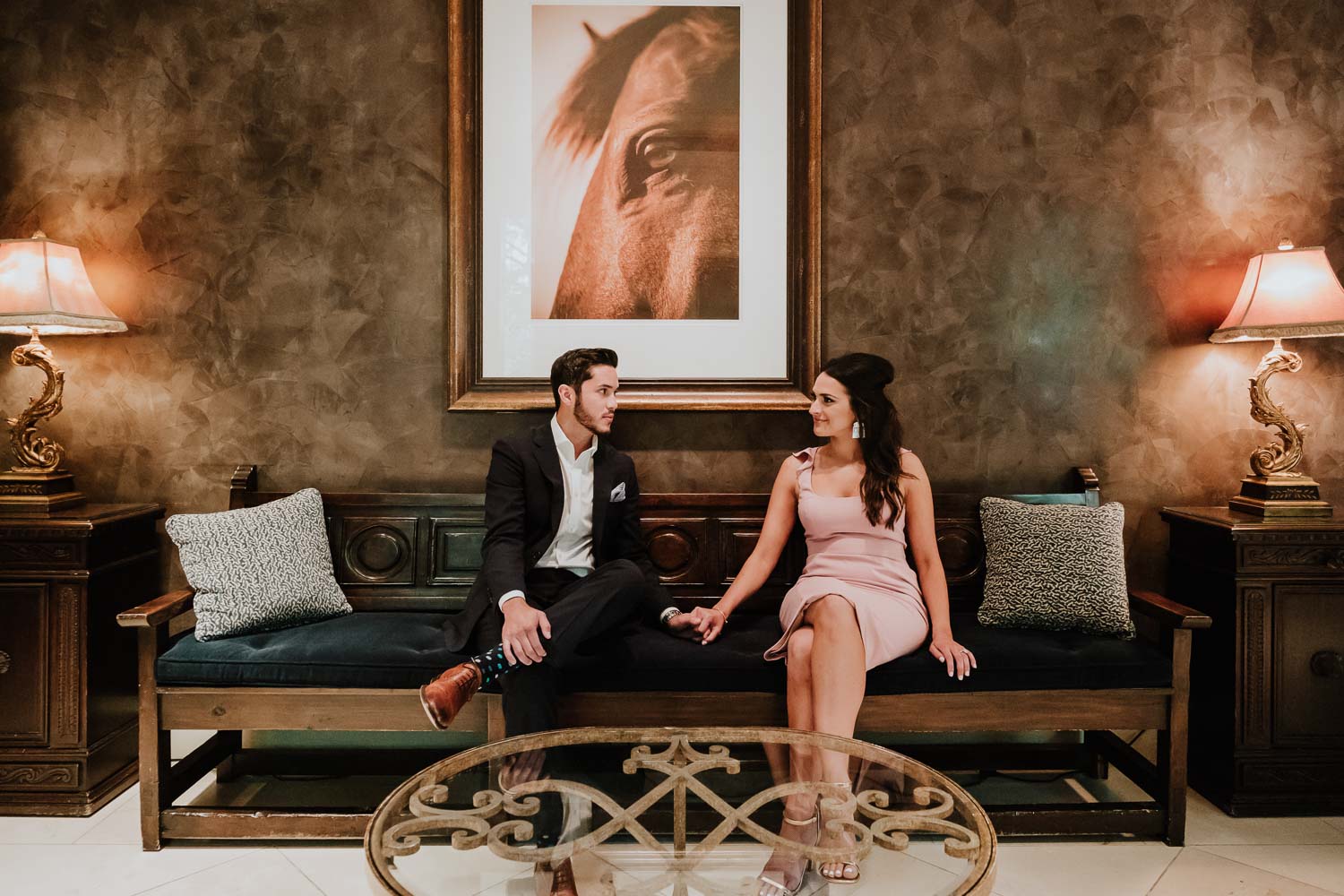 Westin Riverwalk downtown San Antonio engagement session _ Alanna + David-Philip Thomas-01