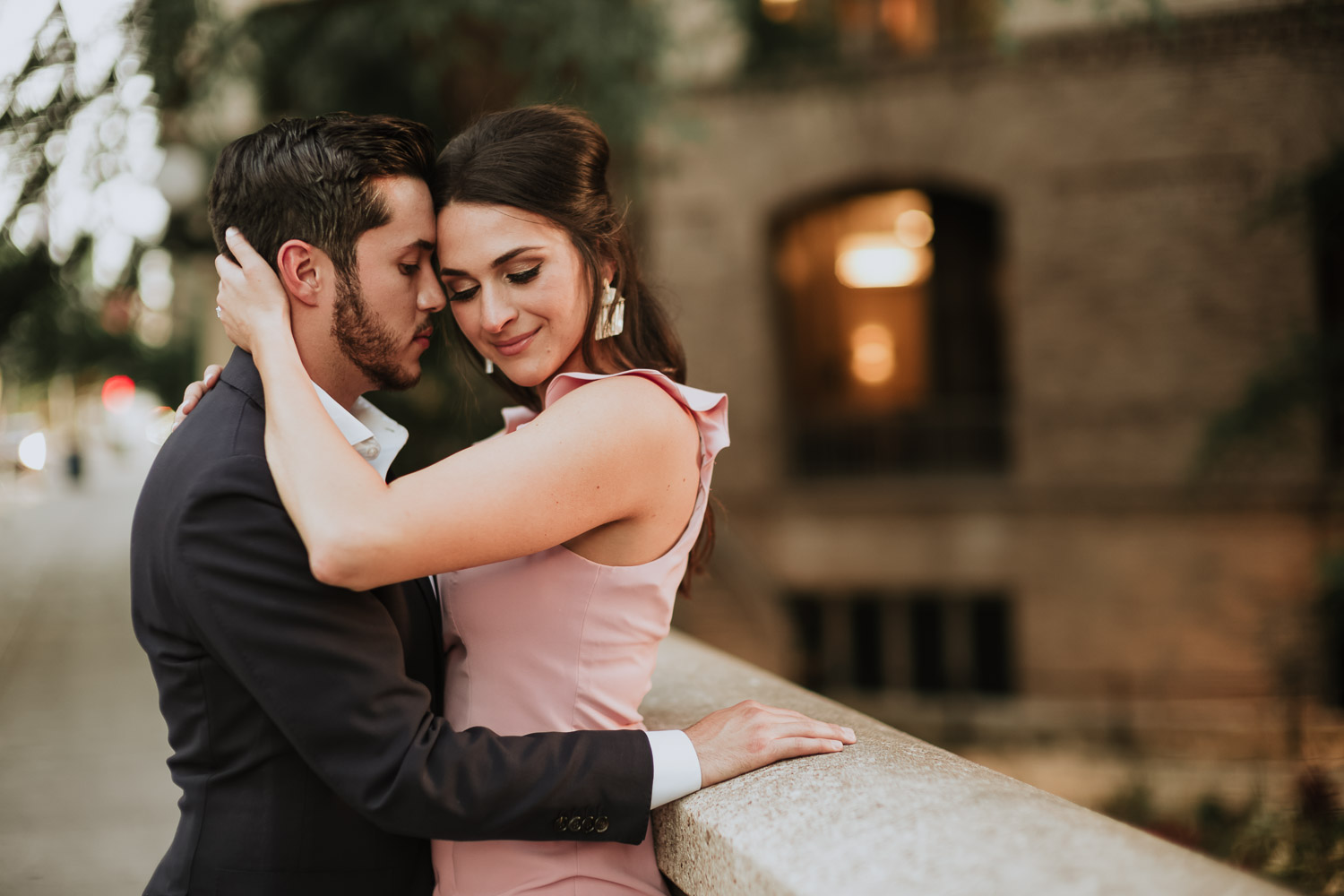 Westin Riverwalk downtown San Antonio engagement session _ Alanna + David-Philip Thomas-13