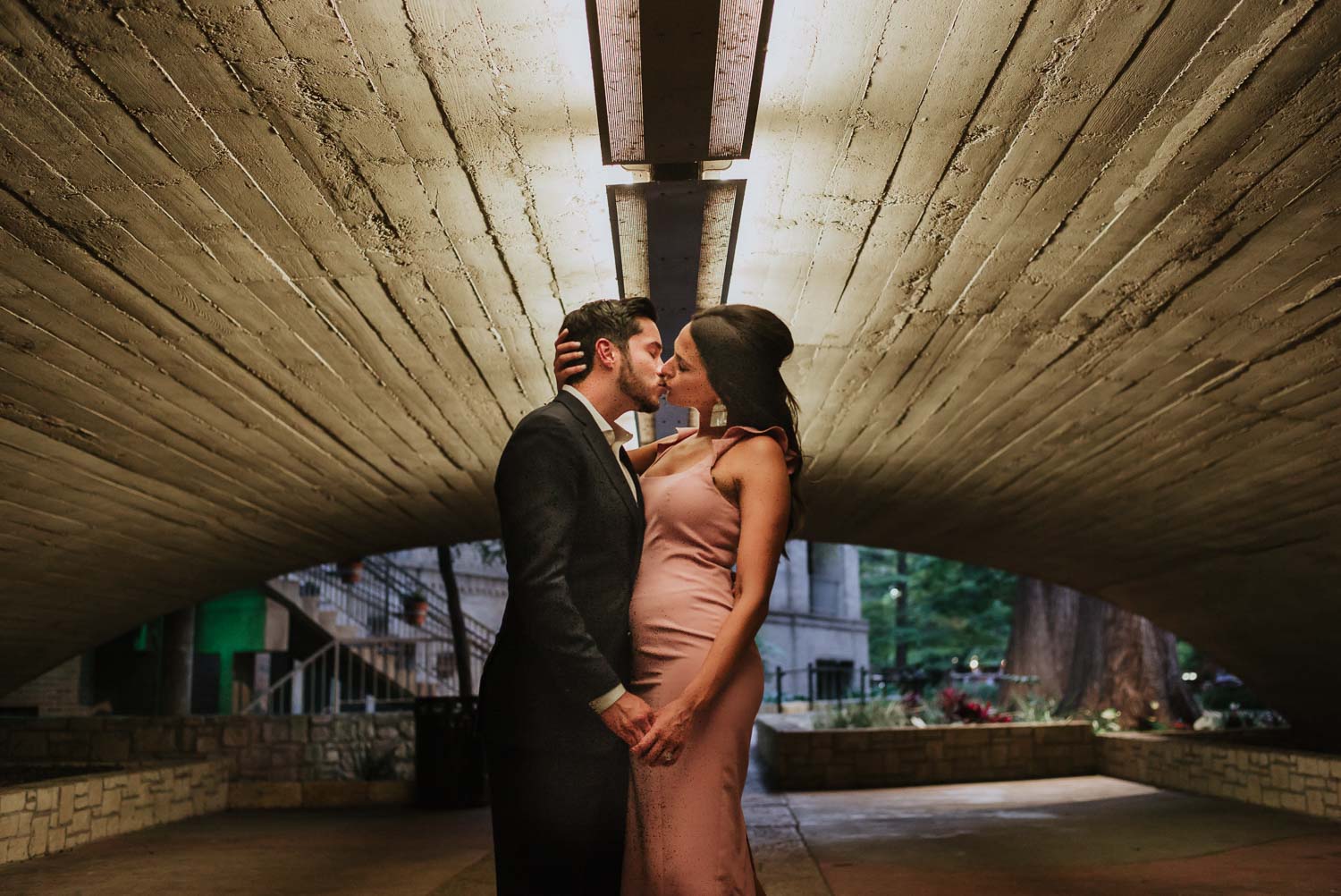 Westin Riverwalk downtown San Antonio engagement session _ Alanna + David-Philip Thomas-15