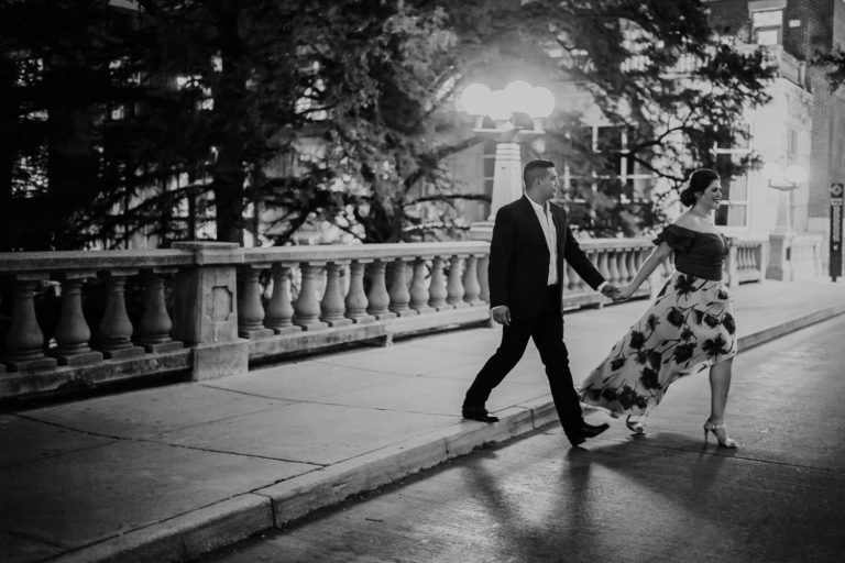 Downtown San Antonio engagement session – Clarissa + Eric