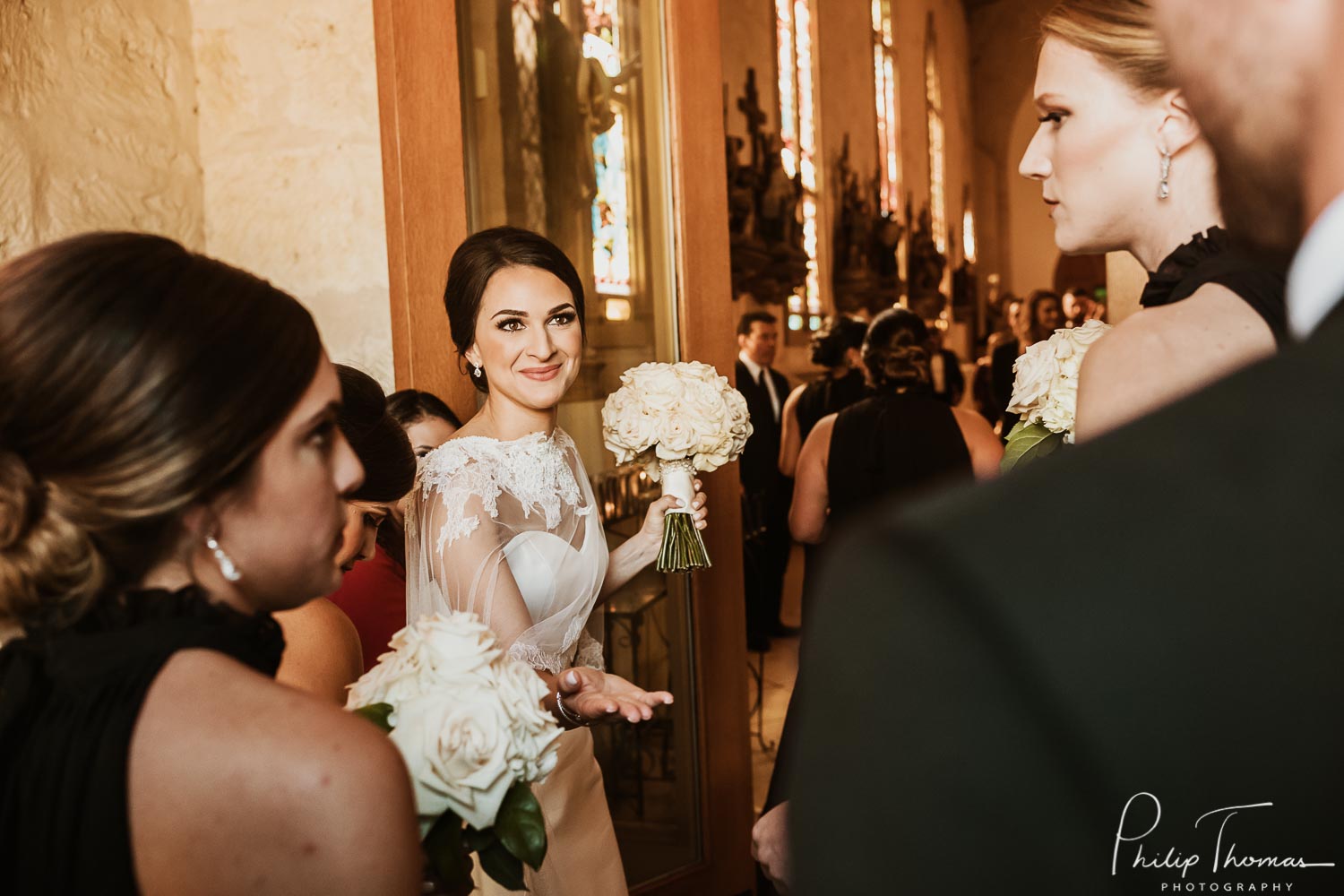 Alanna and David's gorgeous San Fernando Cathedral Wedding fall 2018