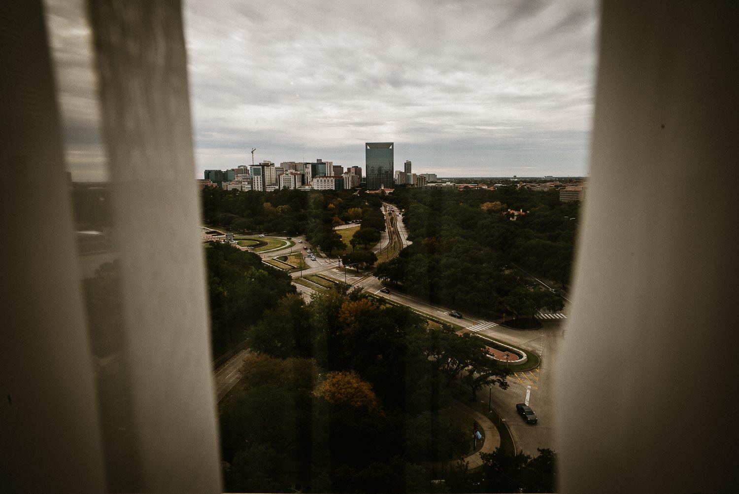 A view from Hotel Zaza as Andrea, the bride starts to get ready - mcgovern centennial gardens - Andrea+Alex-M2406277-Philip Thomas Photography