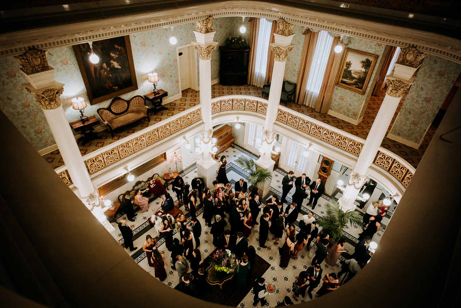 Menger Hotel Wedding  Reception Ballroom San Antonio  Reception Grand BallroomSan Antonio -Leica photographer-Philip Thomas Photography