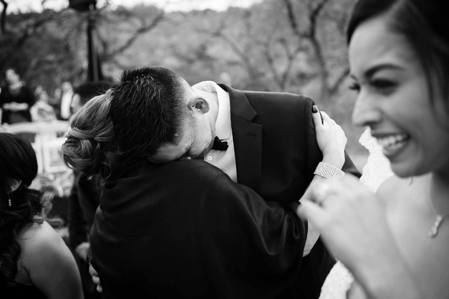 My favorite wedding images of 2019 We’re married! An emotional groom greets his mother after tying the knot #Weddinglife. San Antonio, Texas The Oaks at Heavenly Wedding and reception-Leica photographer-Philip Thomas Photography