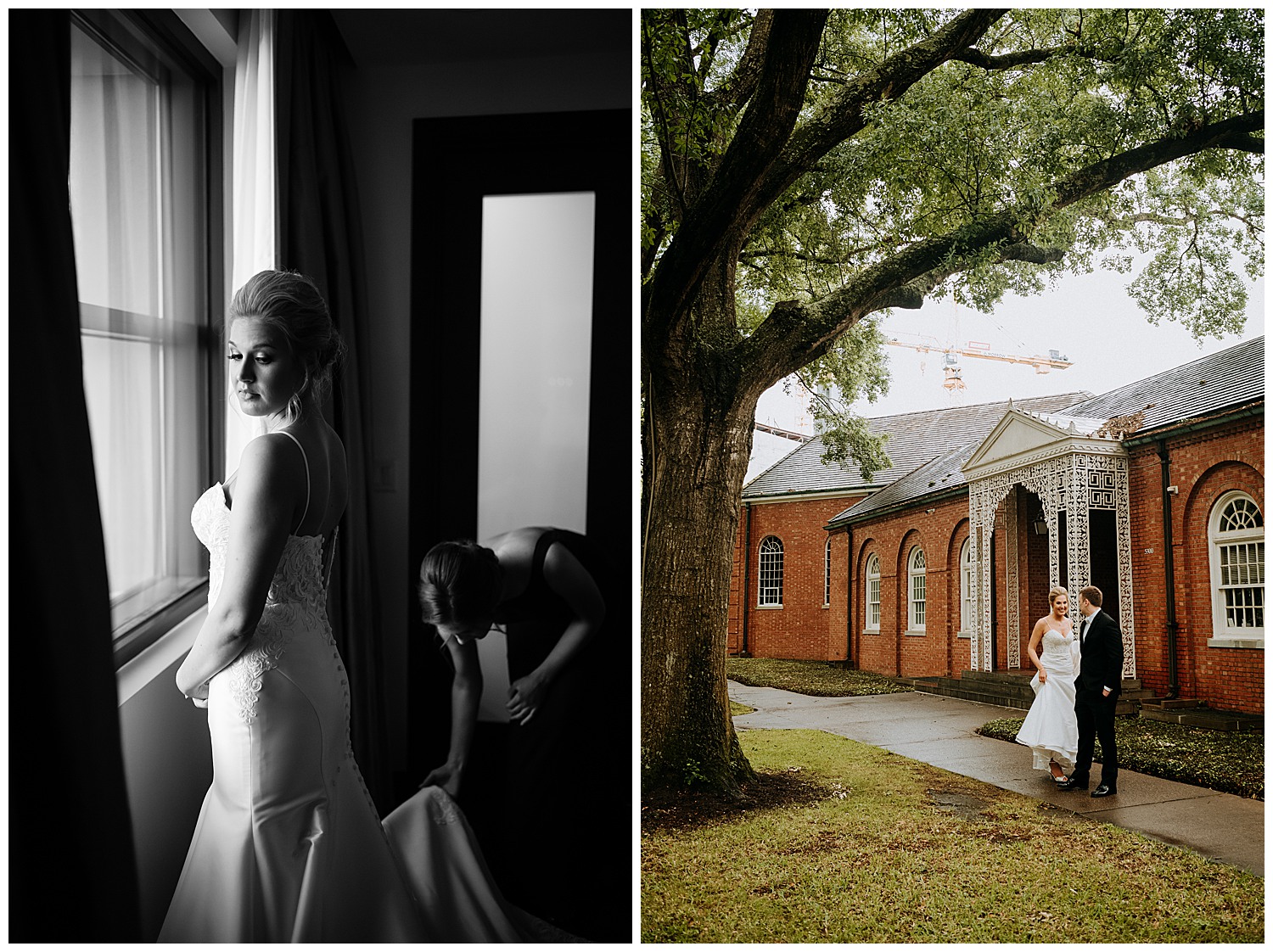 19-The JW Marriott Downtown Houston bride and groom get ready -Philip Thomas Photography