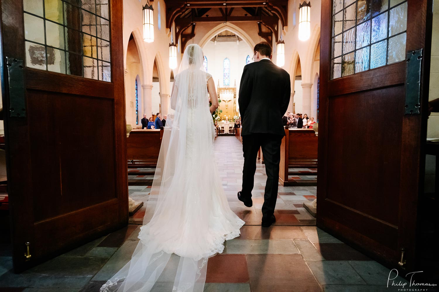 Wedding-ceremony-at-Holy-Rosary-Catholic-Church-and-reception-in-houston-Texas-Leica-photographer-Philip-Thomas-Photography