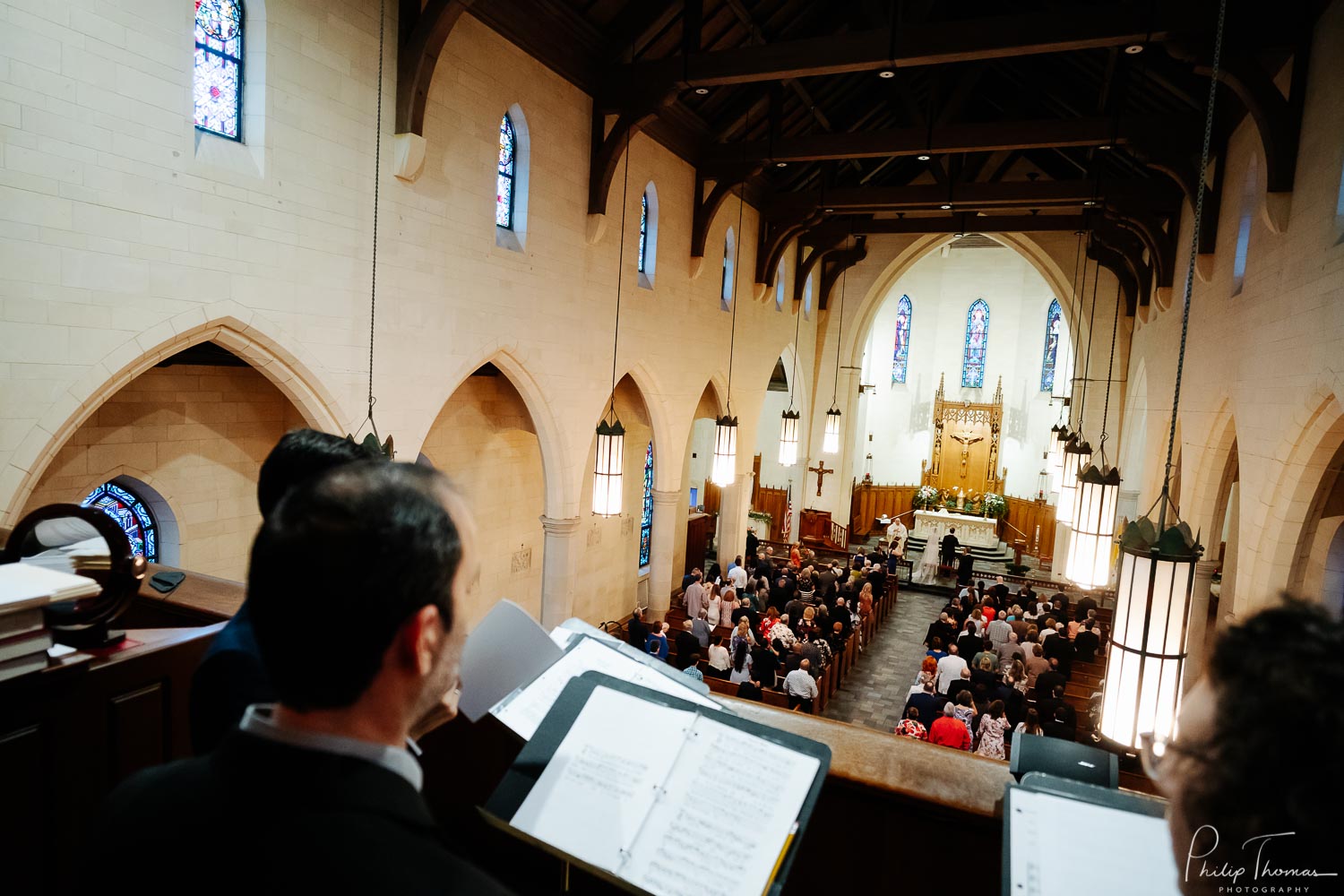 Wedding-ceremony-at-Holy-Rosary-Catholic-Church-and-reception-in-houston-Texas-Leica-photographer-Philip-Thomas-Photography