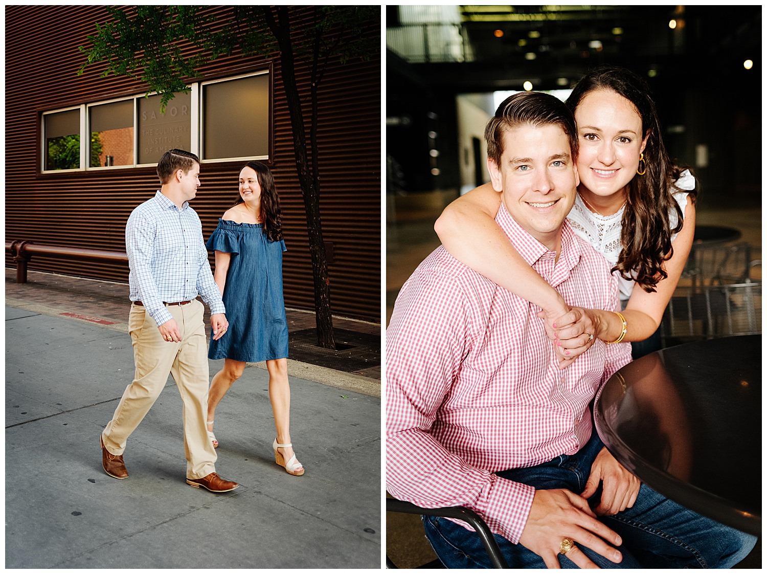 Engagement session at the Pearl Brewery north of downtown San Antonio Texas