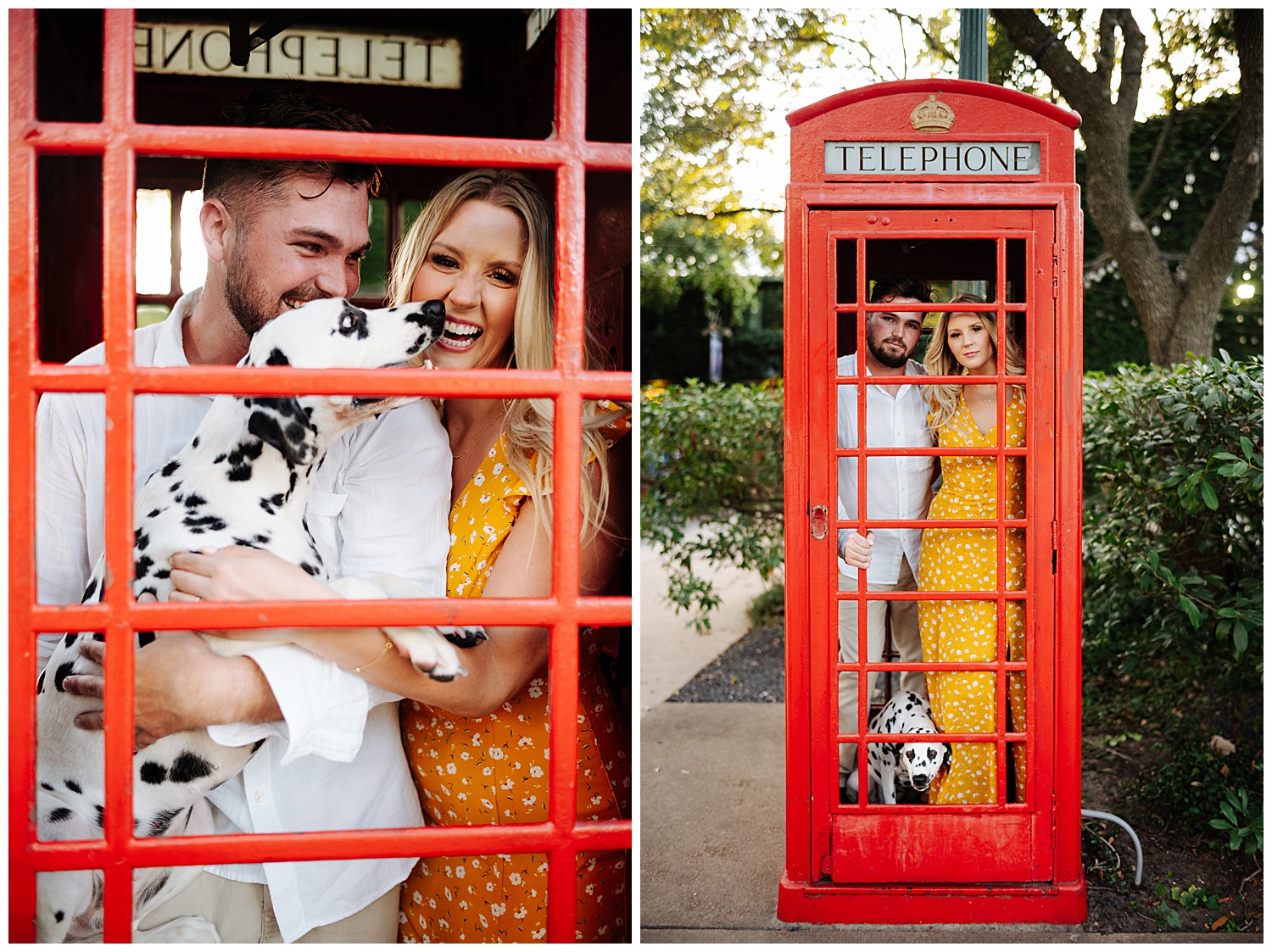 8 Lacey and Chris engagement s Black Labrador Pub Houston Texas ession at -Philip Thomas Photography