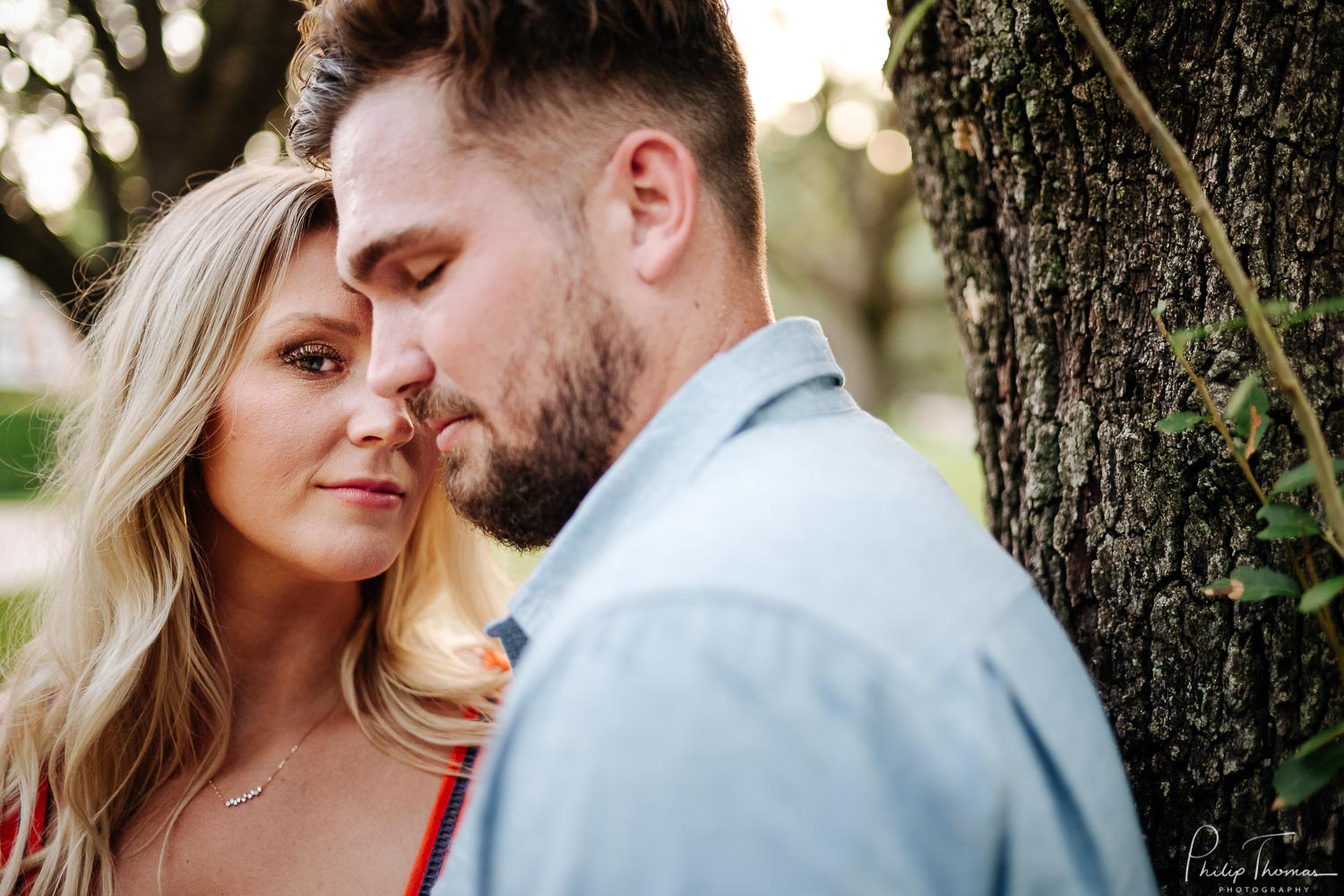 10 Lacey and Chris engagement s Black Labrador Pub Houston Texas ession at -Philip Thomas Photography