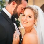 Couple posed shot at acred-Heart-Chapel-Pvt-Rd-San-Antonio-Wedding-Leica-wedding-documentary-photographer-Philip-Thomas-Photography with beautiful light