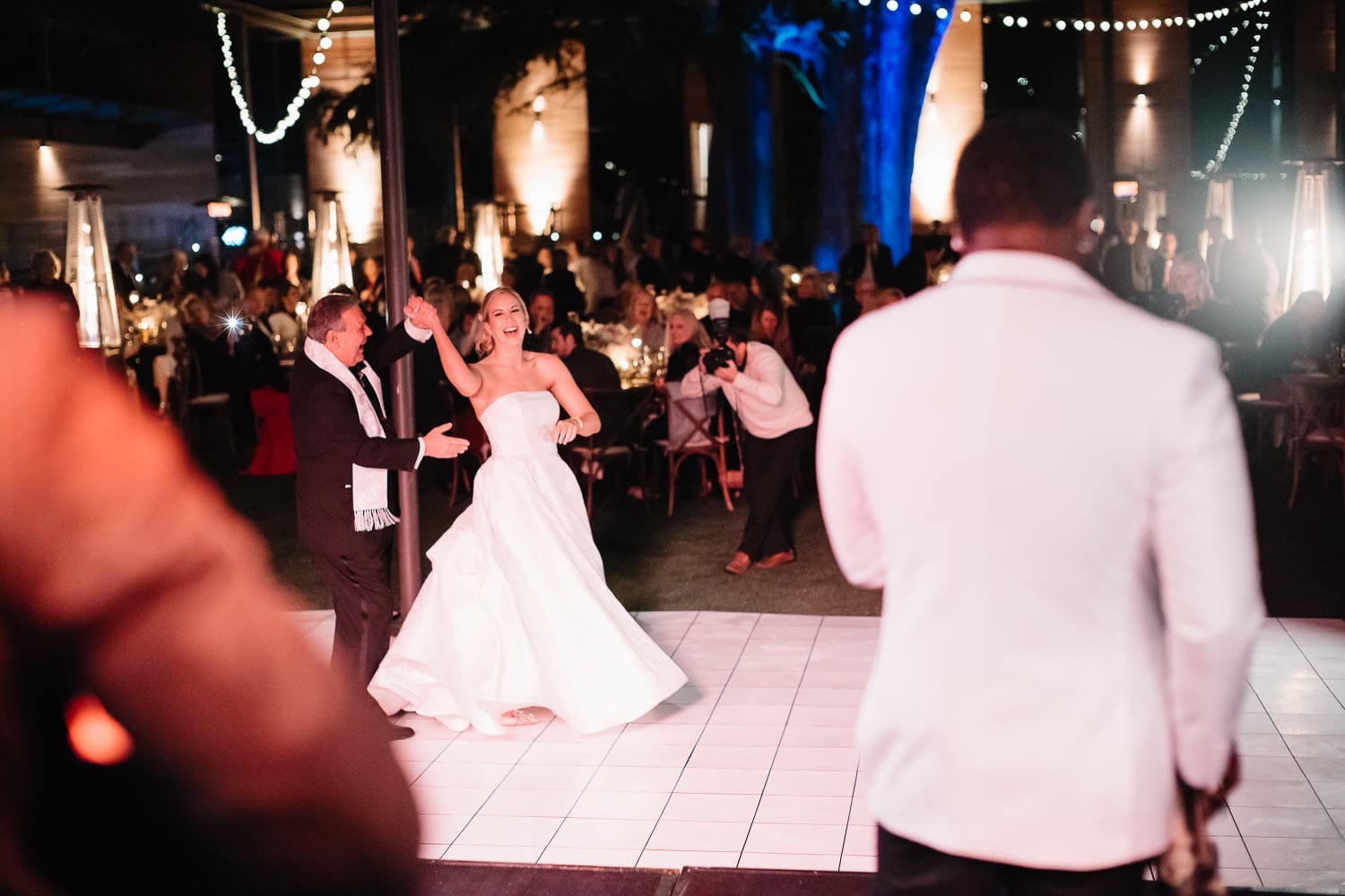 First dance with father and bride at The Witte Museum