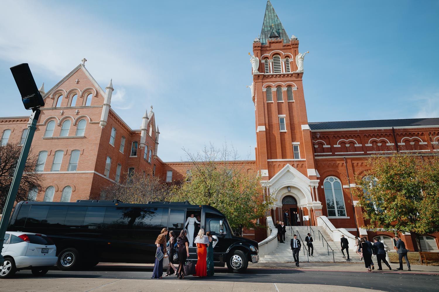 ncarnate Word Chapel San Antonio Wedding getting ready winter wedding-Leica photographer-Philip Thomas Photography