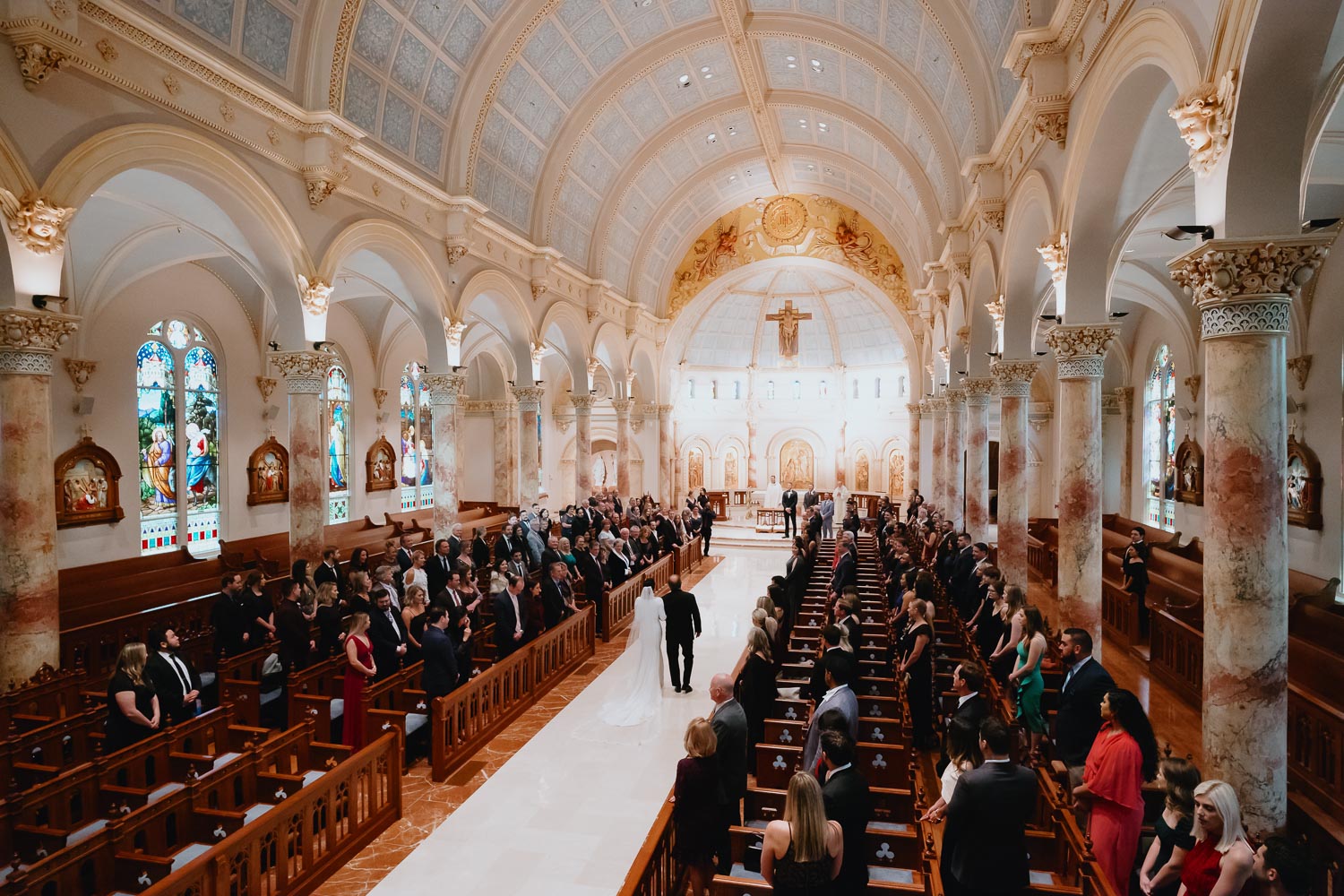 ncarnate Word Chapel San Antonio Wedding getting ready winter wedding-Leica photographer-Philip Thomas Photography