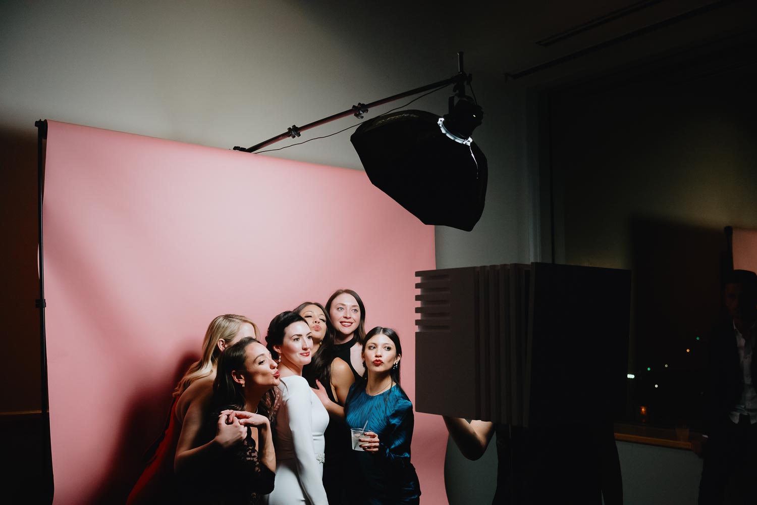 Rosenburg Sky Room at UIW San Antonio Wedding getting ready winter wedding-Leica photographer-Philip Thomas Photography