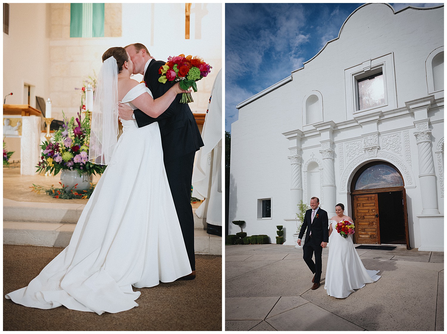 St.Anthony de Padua Catholic Church Wedding-San Antonio wedding photographer-Philip Thomas Photography