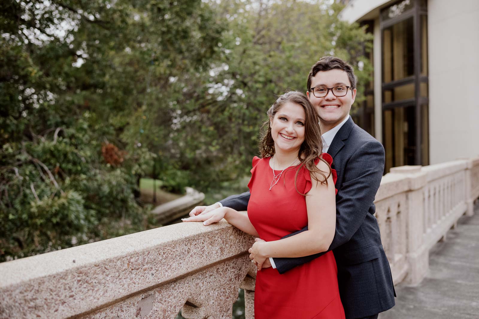 Engagement capture of couple at Hotel Valencia overlooking riverwalk -Leica Wedding Photographer-- 1San Antonio engagement shoot downtown - Philip Thomas