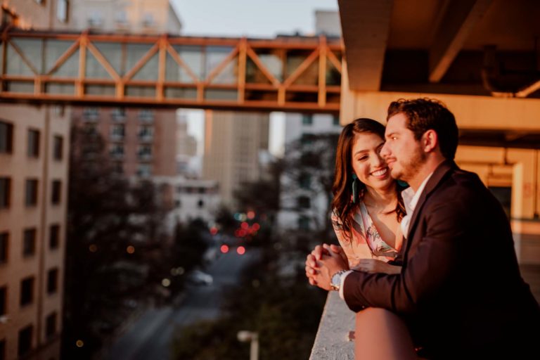 Downtown Engagement Photos San Antonio | Sarah+Eli