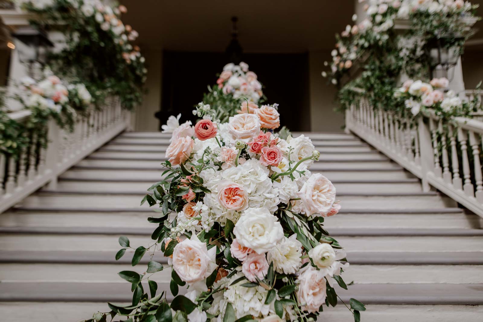 A beautiful floral photograph of flowers by Edens Echo decorating The Argyle