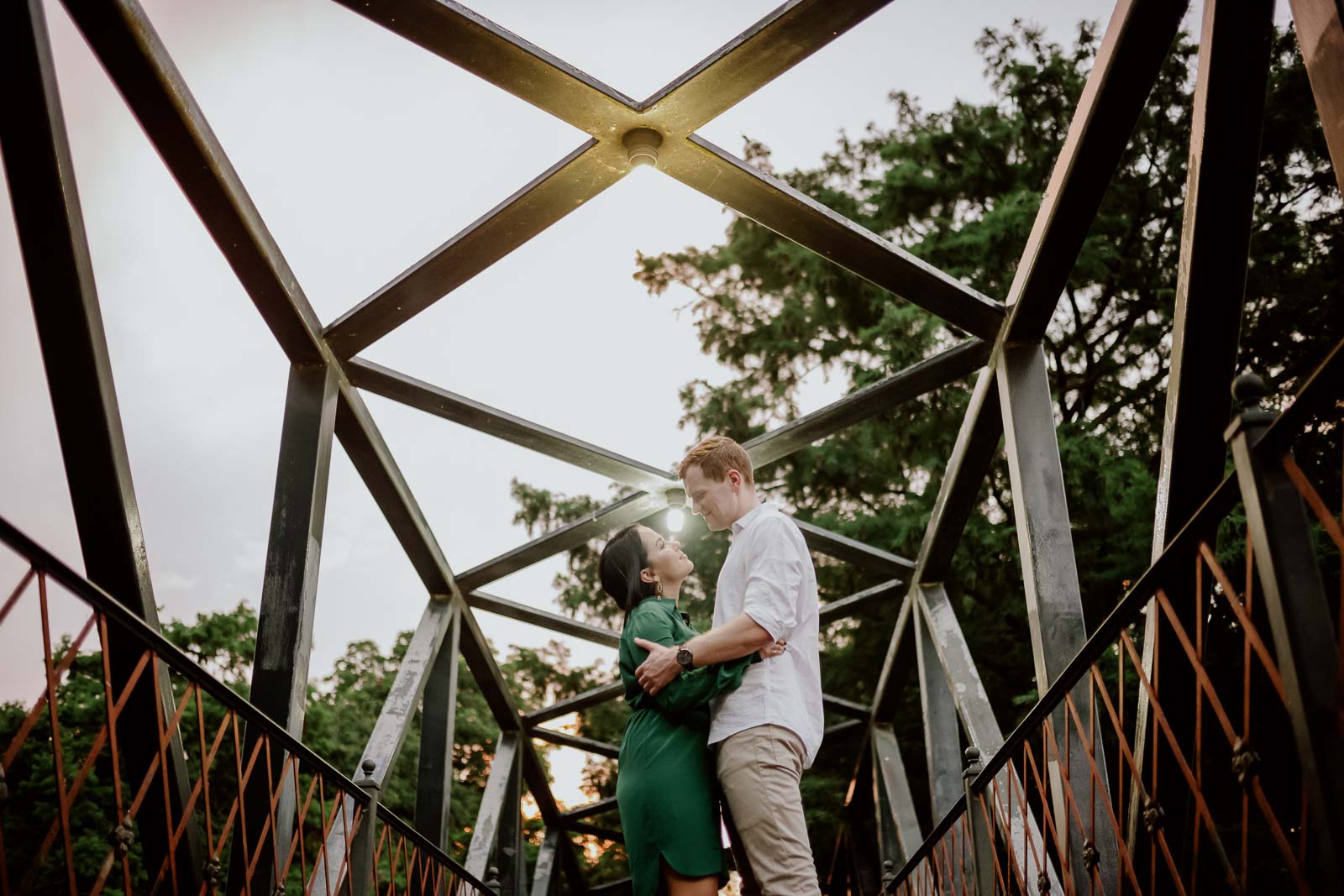 King William Historic District Engagement Session - Tori+Ryan