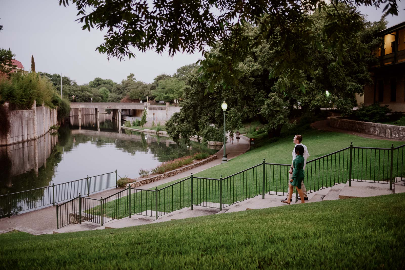 King William Historic District Engagement Session - Tori+Ryan