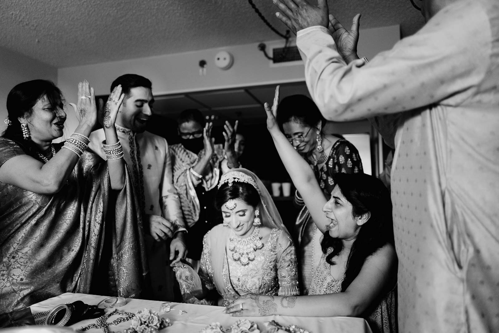 045 South Asian Wedding New Orleans Chandni Tyler New Orleans Hotel Marriott Philip Thomas Photography 1