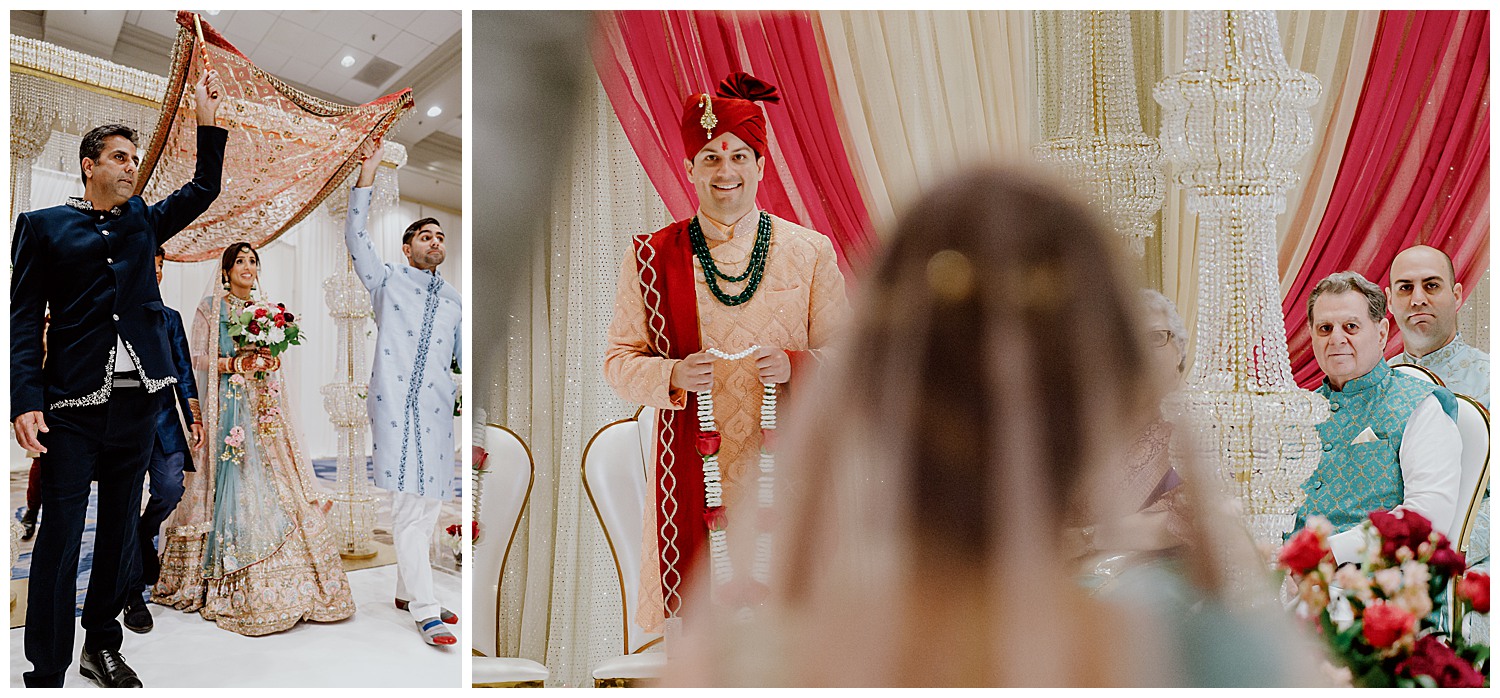 072 South Asian Wedding New Orleans Chandni Tyler New Orleans Hotel Marriott Philip Thomas Photography