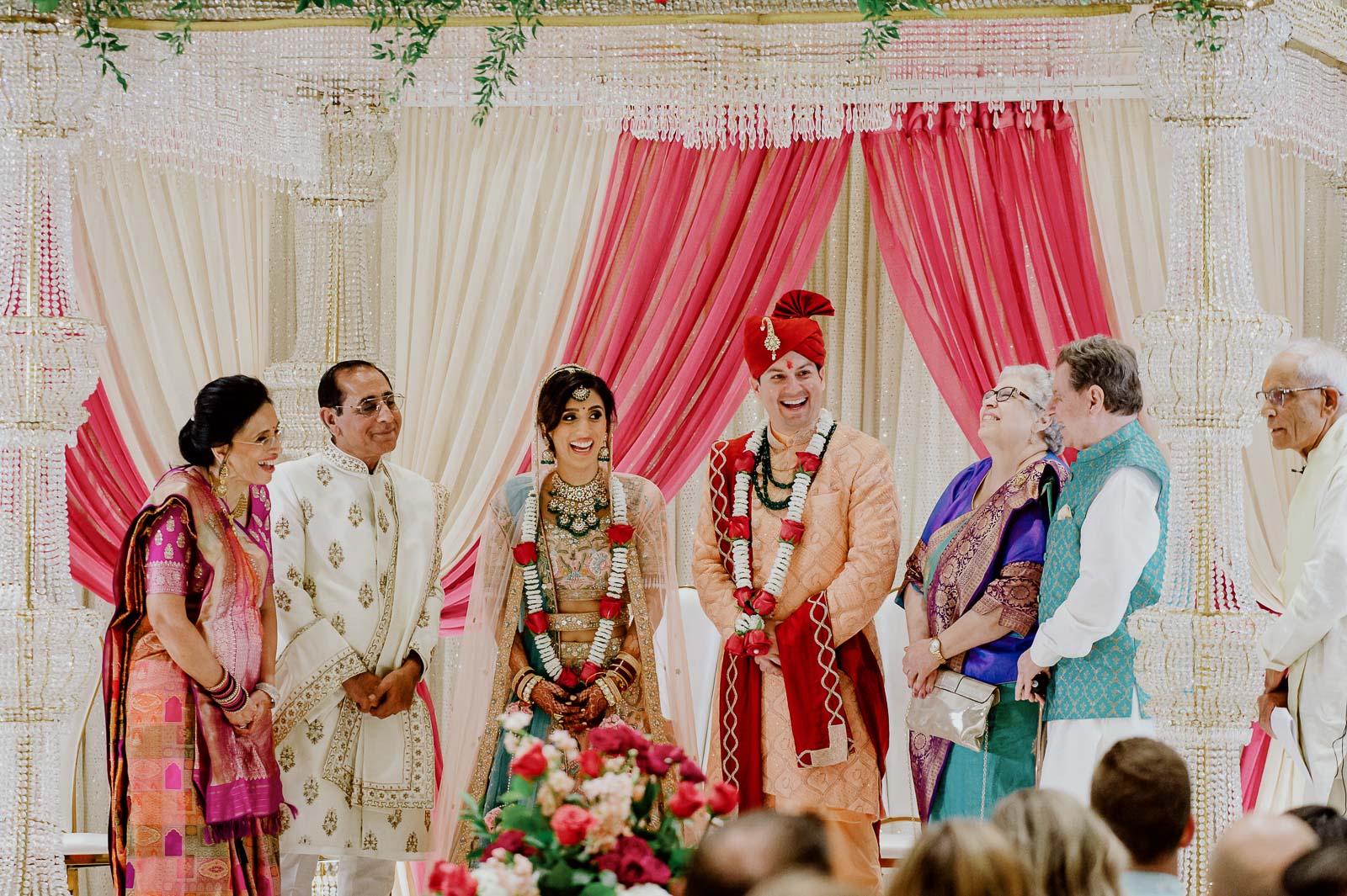 077 South Asian Wedding New Orleans Chandni Tyler New Orleans Hotel Marriott Philip Thomas Photography
