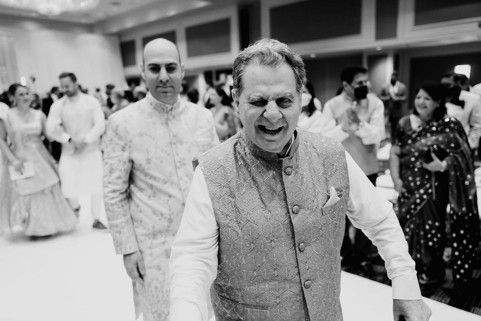 082 South Asian Wedding New Orleans Chandni Tyler New Orleans Hotel Marriott Philip Thomas Photography