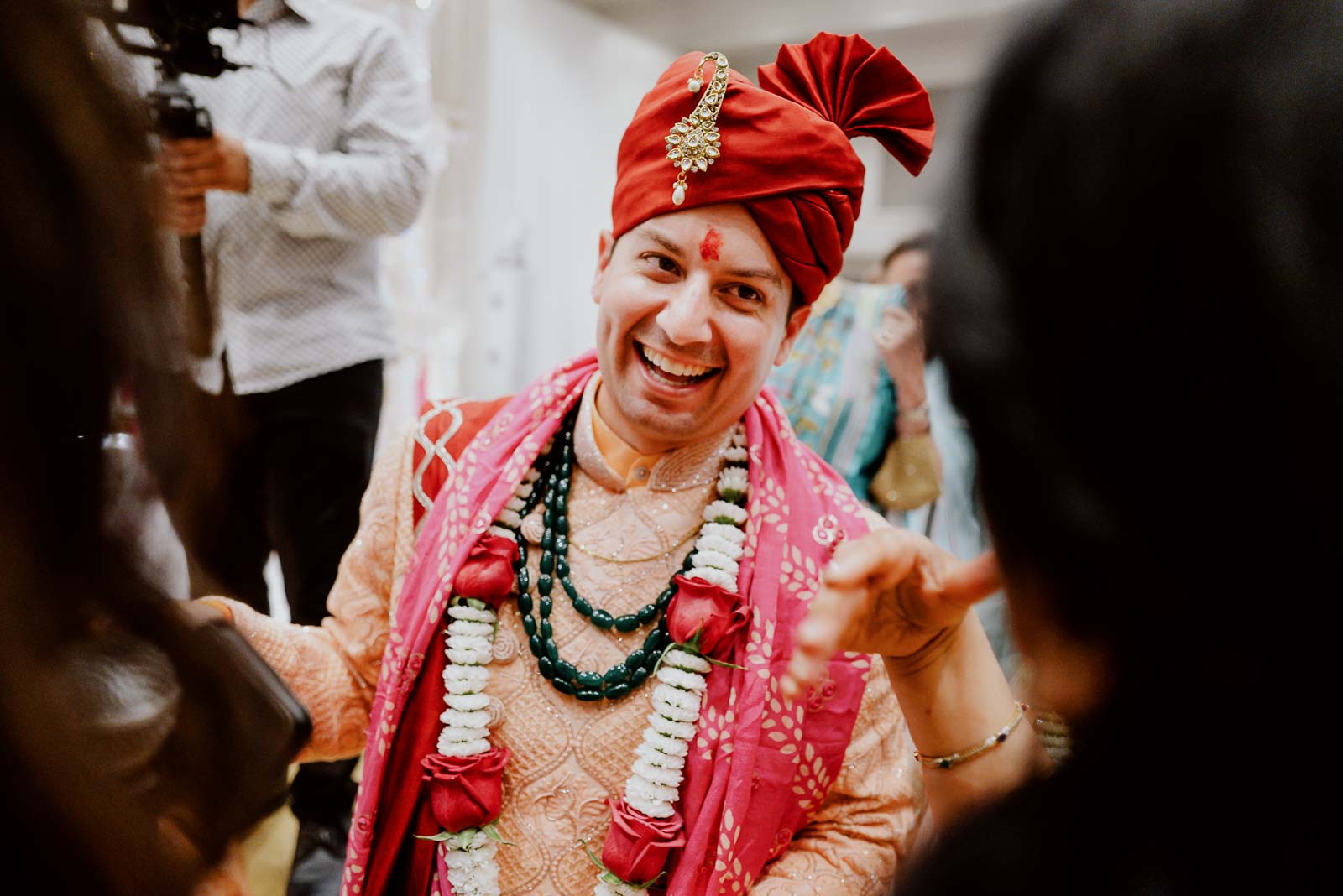 083 South Asian Wedding New Orleans Chandni Tyler New Orleans Hotel Marriott Philip Thomas Photography