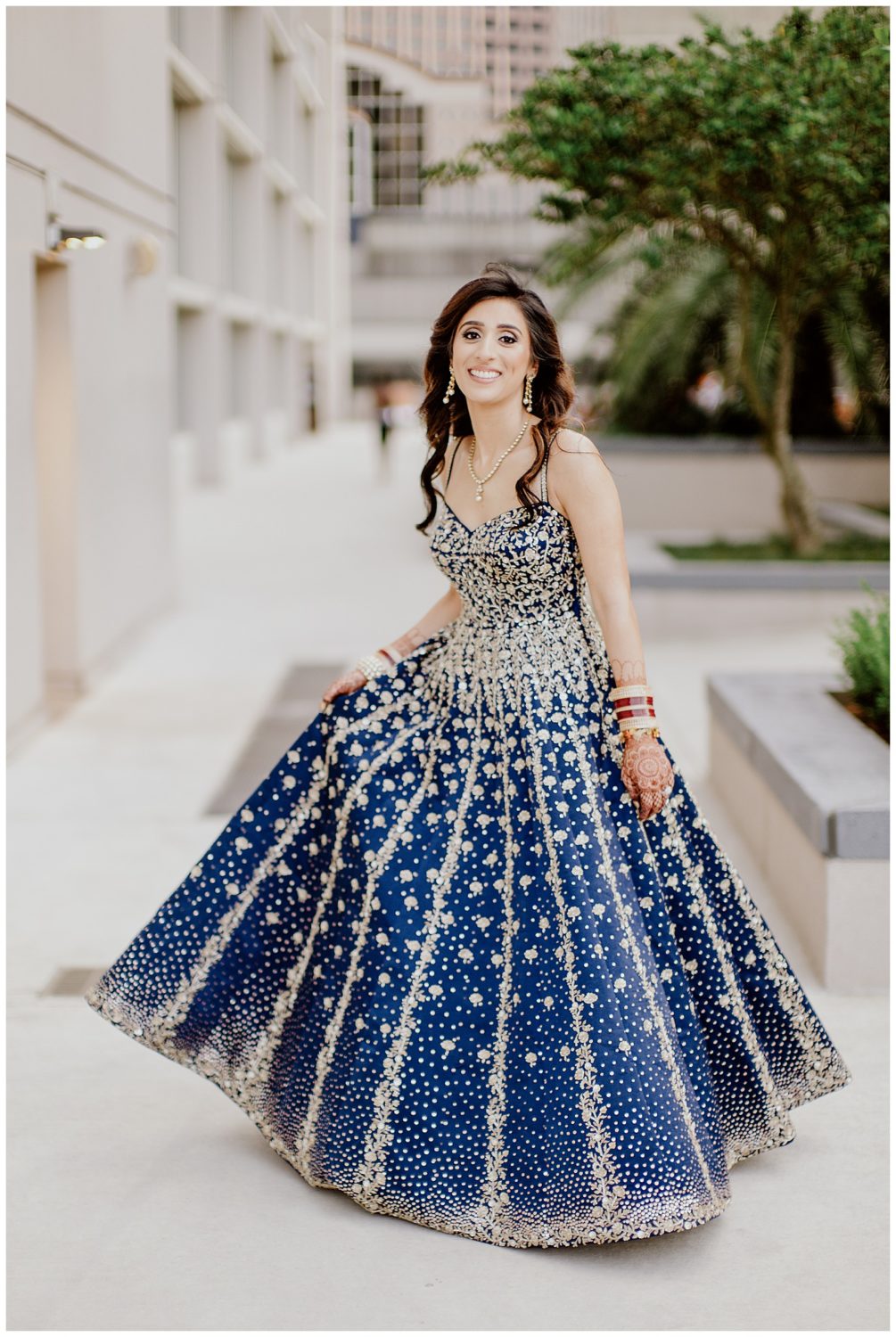 094 South Asian Wedding New Orleans Chandni Tyler New Orleans Hotel Marriott Philip Thomas Photography