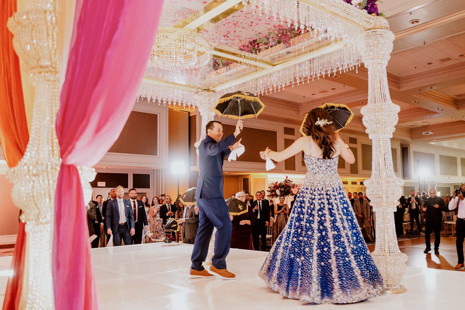 101 South Asian Wedding New Orleans Chandni Tyler New Orleans Hotel Marriott Philip Thomas Photography