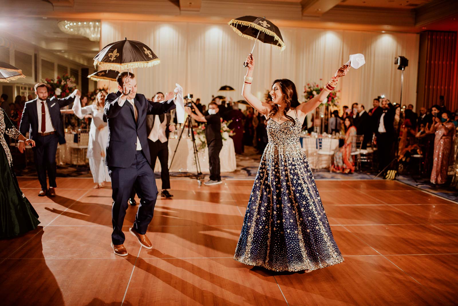 102 South Asian Wedding New Orleans Chandni Tyler New Orleans Hotel Marriott Philip Thomas Photography