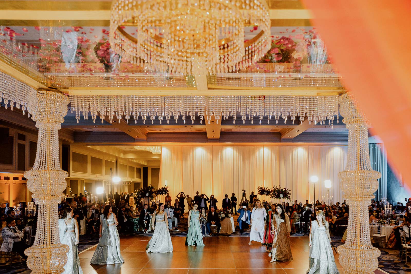 106 South Asian Wedding New Orleans Chandni Tyler New Orleans Hotel Marriott Philip Thomas Photography