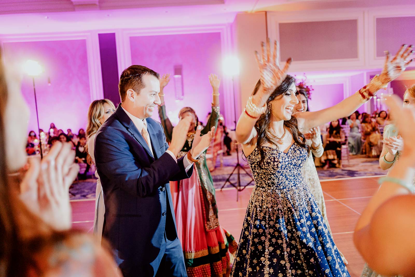 108 South Asian Wedding New Orleans Chandni Tyler New Orleans Hotel Marriott Philip Thomas Photography