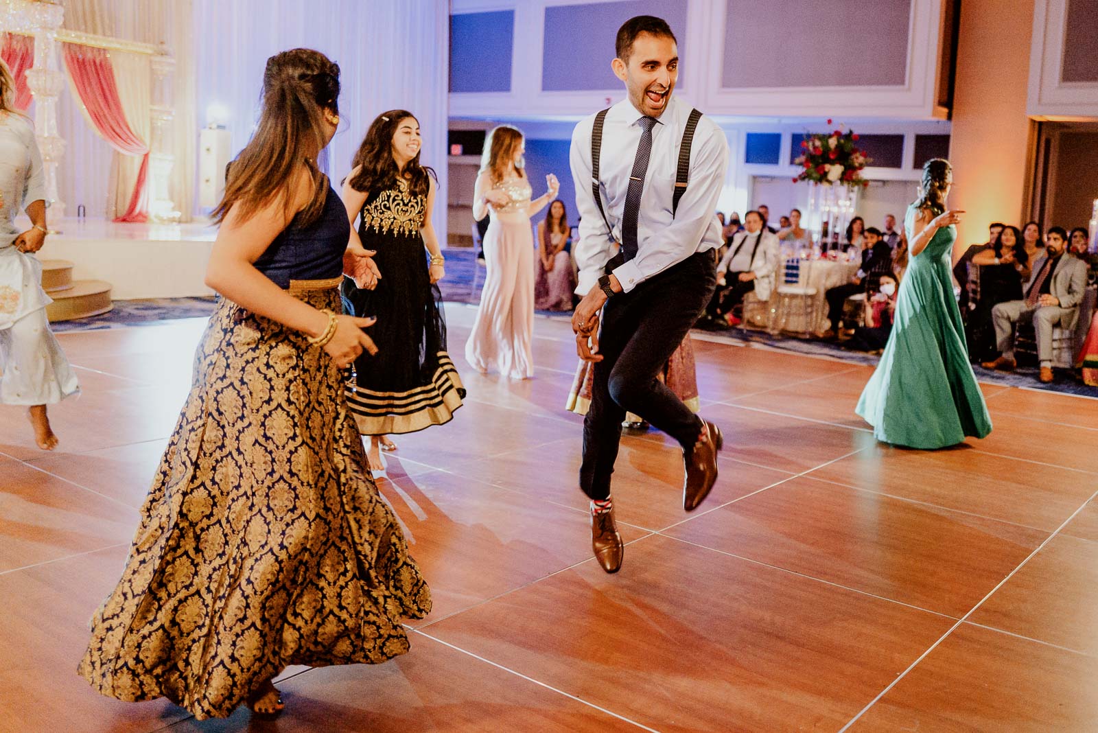 109 South Asian Wedding New Orleans Chandni Tyler New Orleans Hotel Marriott Philip Thomas Photography