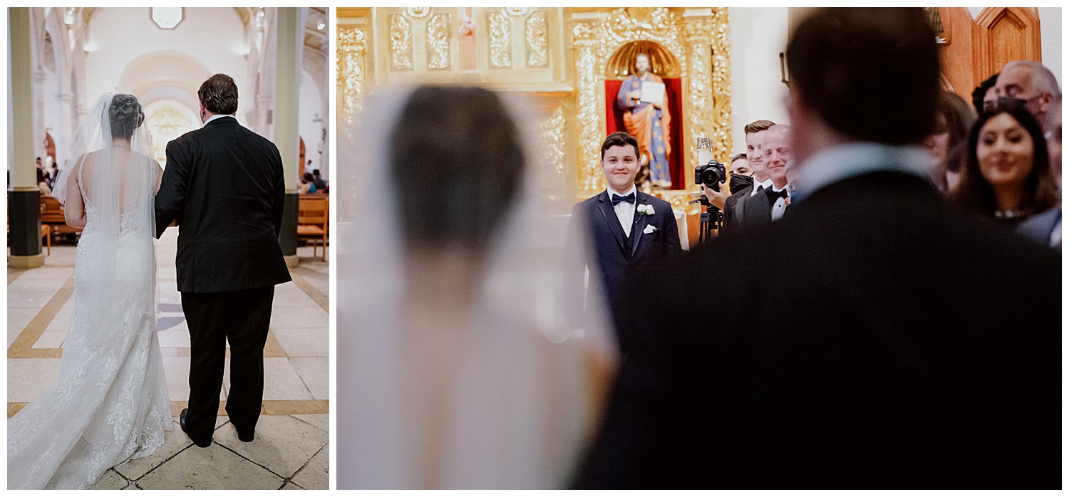 San Fernando Cathedral Wedding MaureenNick The Westin Riverwalk wedding reception Philip Thomas Photography